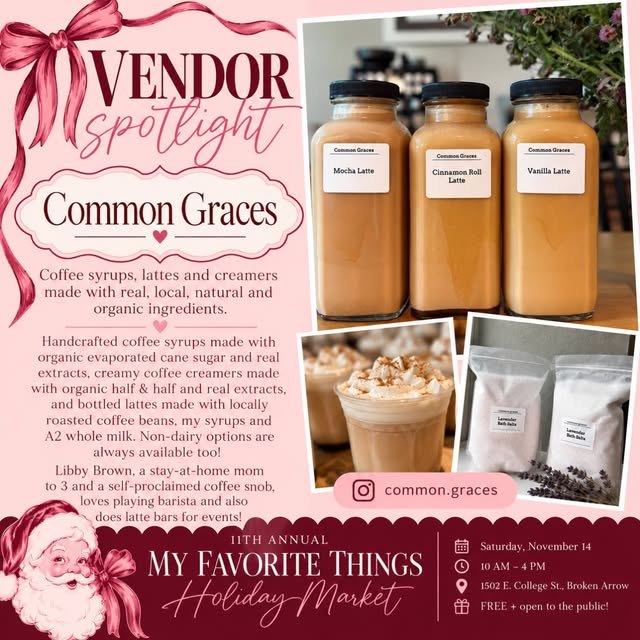 Vendor spotlight: Common Graces