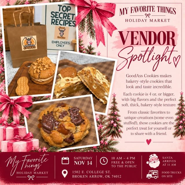 Vendor spotlight: GoodAss Cookies